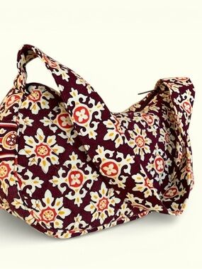 Vera Bradley Maggie Medallion Zip Top Shoulder Bag